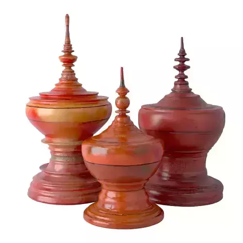Burmese Temple Offering Bowls