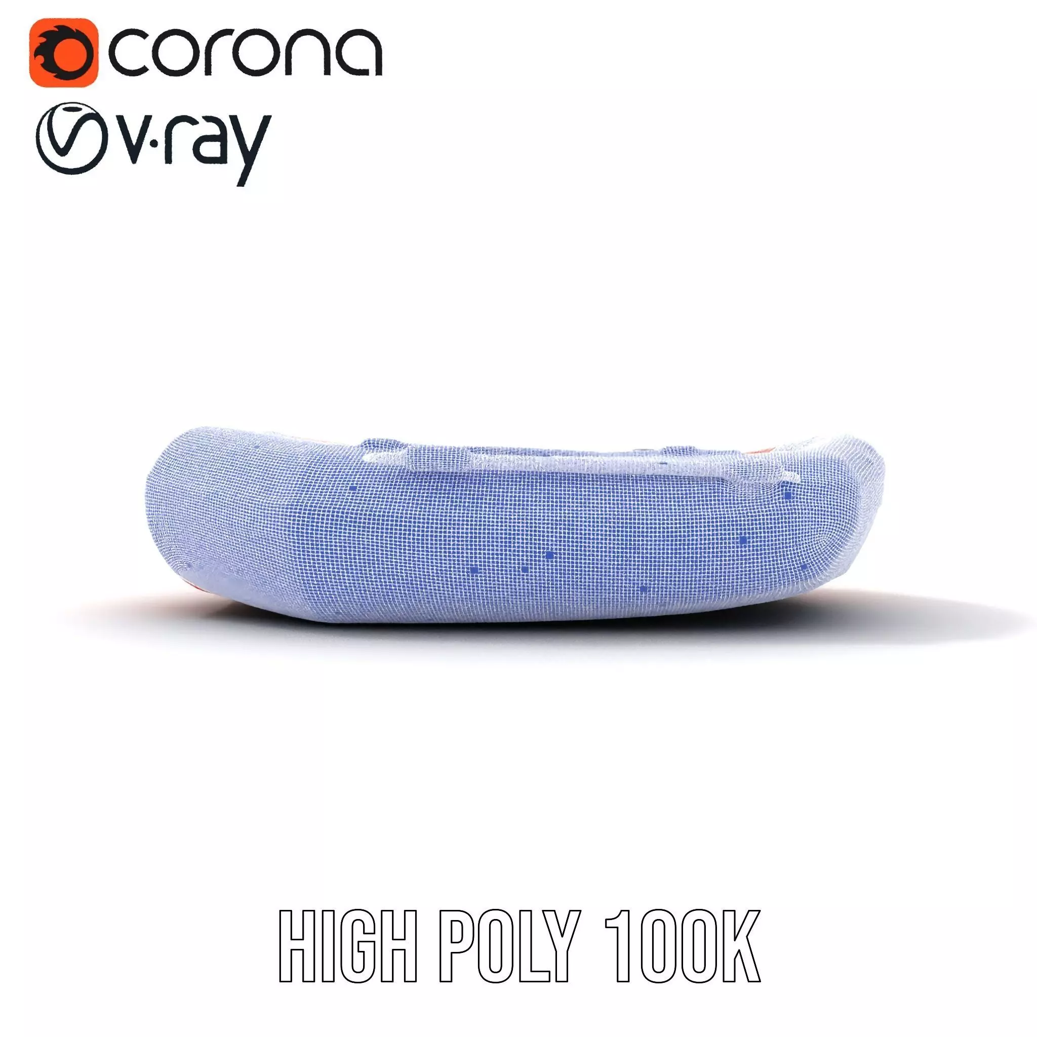 Vibrant Inflatable Raft model pack Low-poly 3D model_35