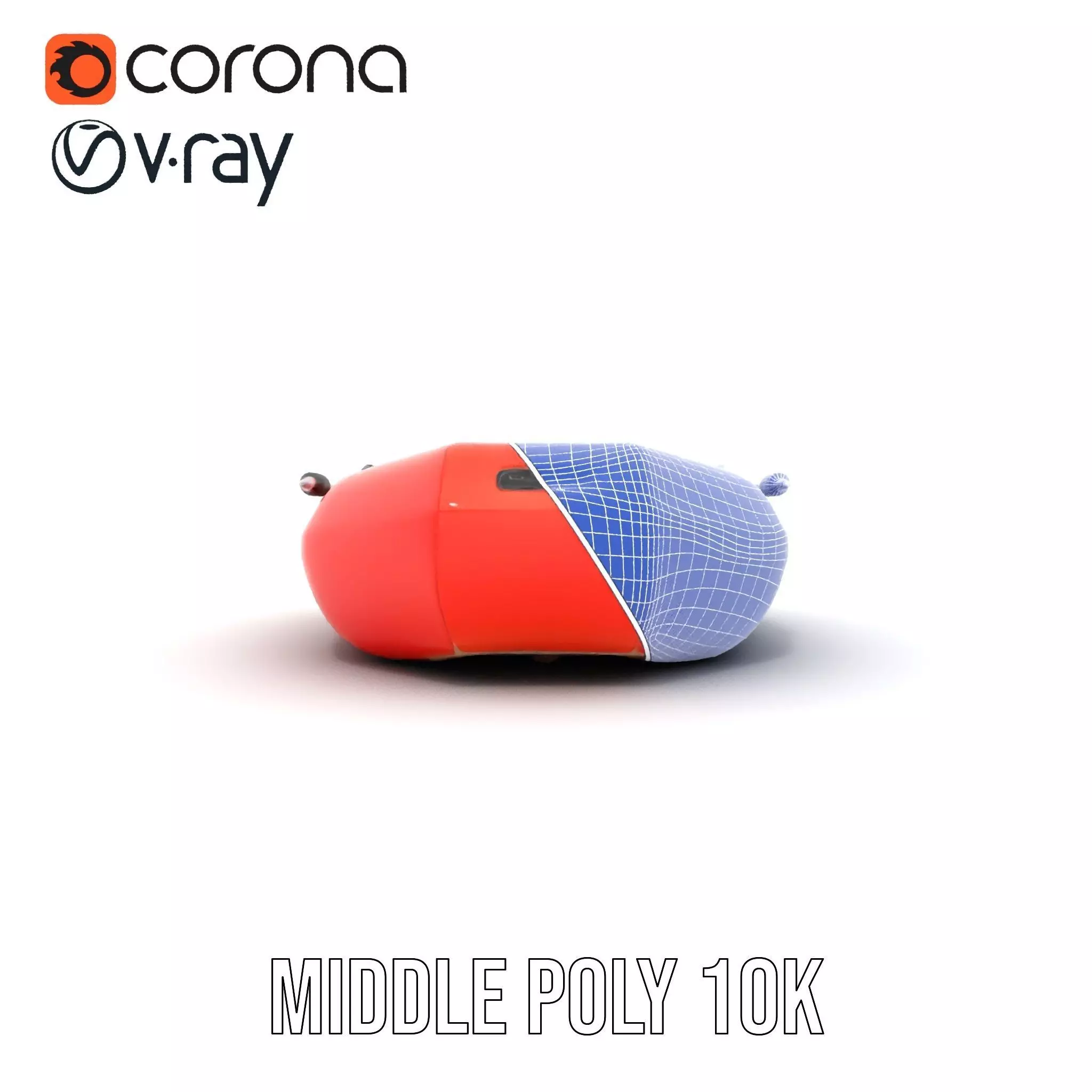 Vibrant Inflatable Raft model pack Low-poly 3D model_30