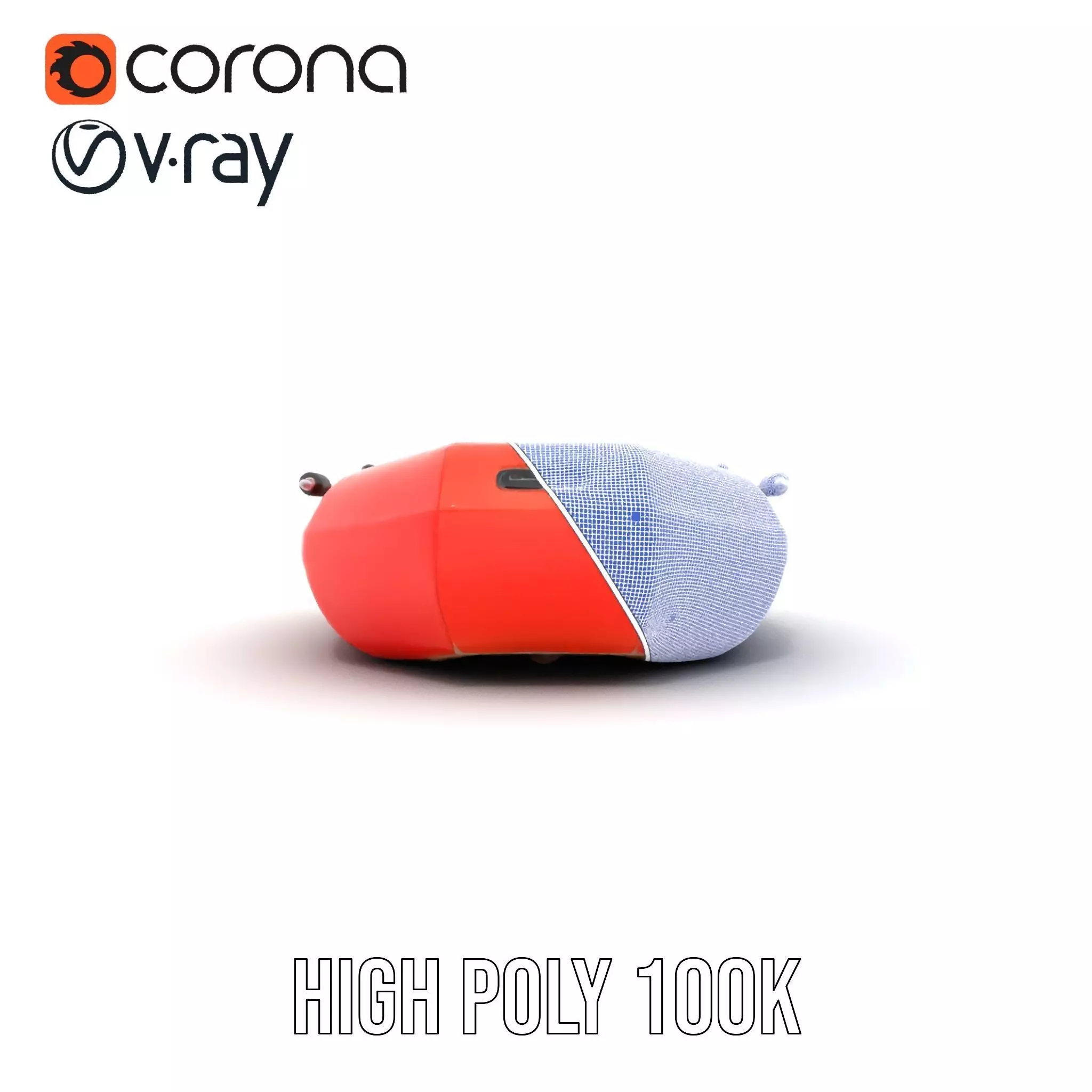 Vibrant Inflatable Raft model pack Low-poly 3D model_34