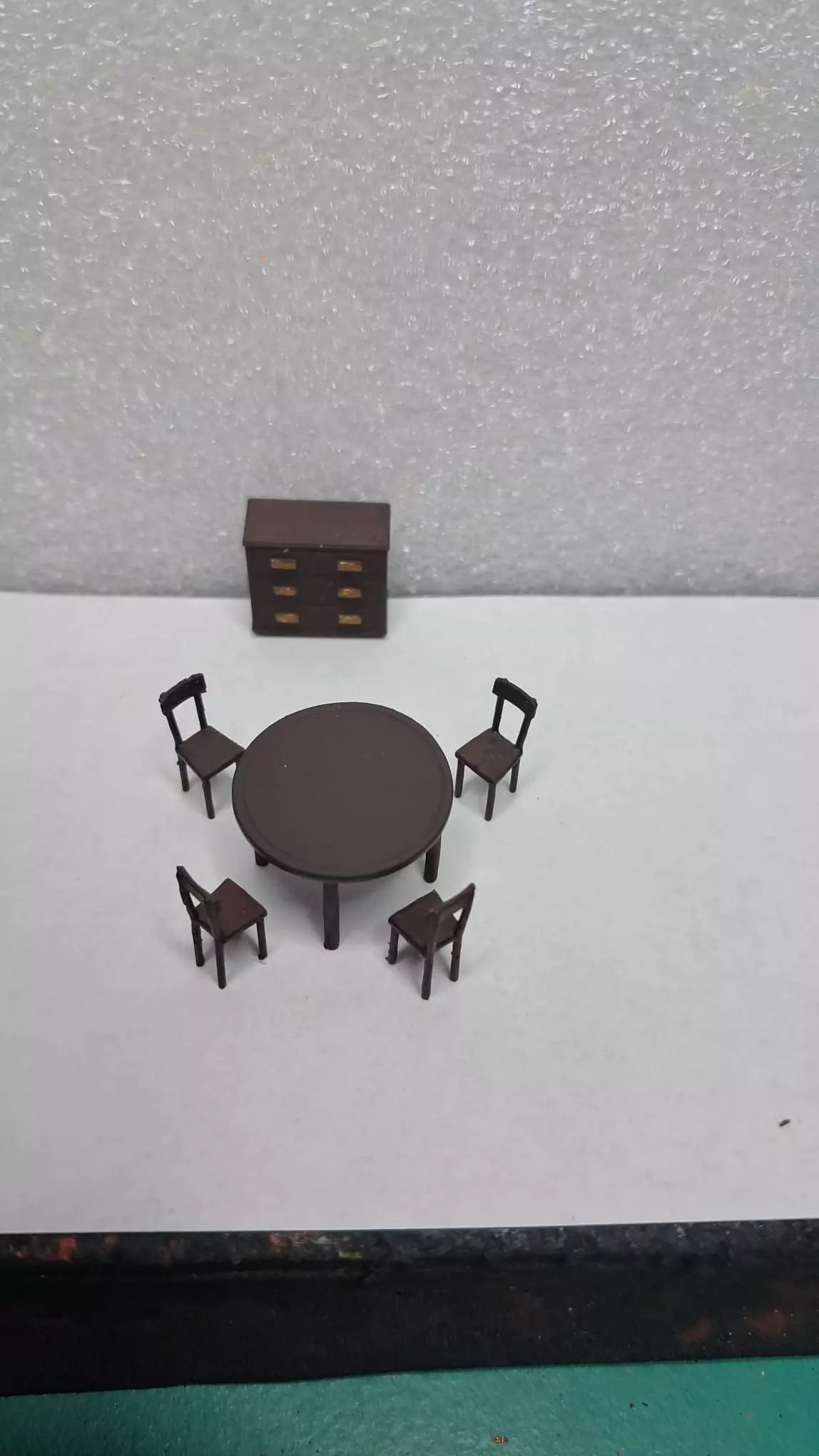 Vintage Furniture Set 1-72 Scale for Models and Dioramas 3D print model_13