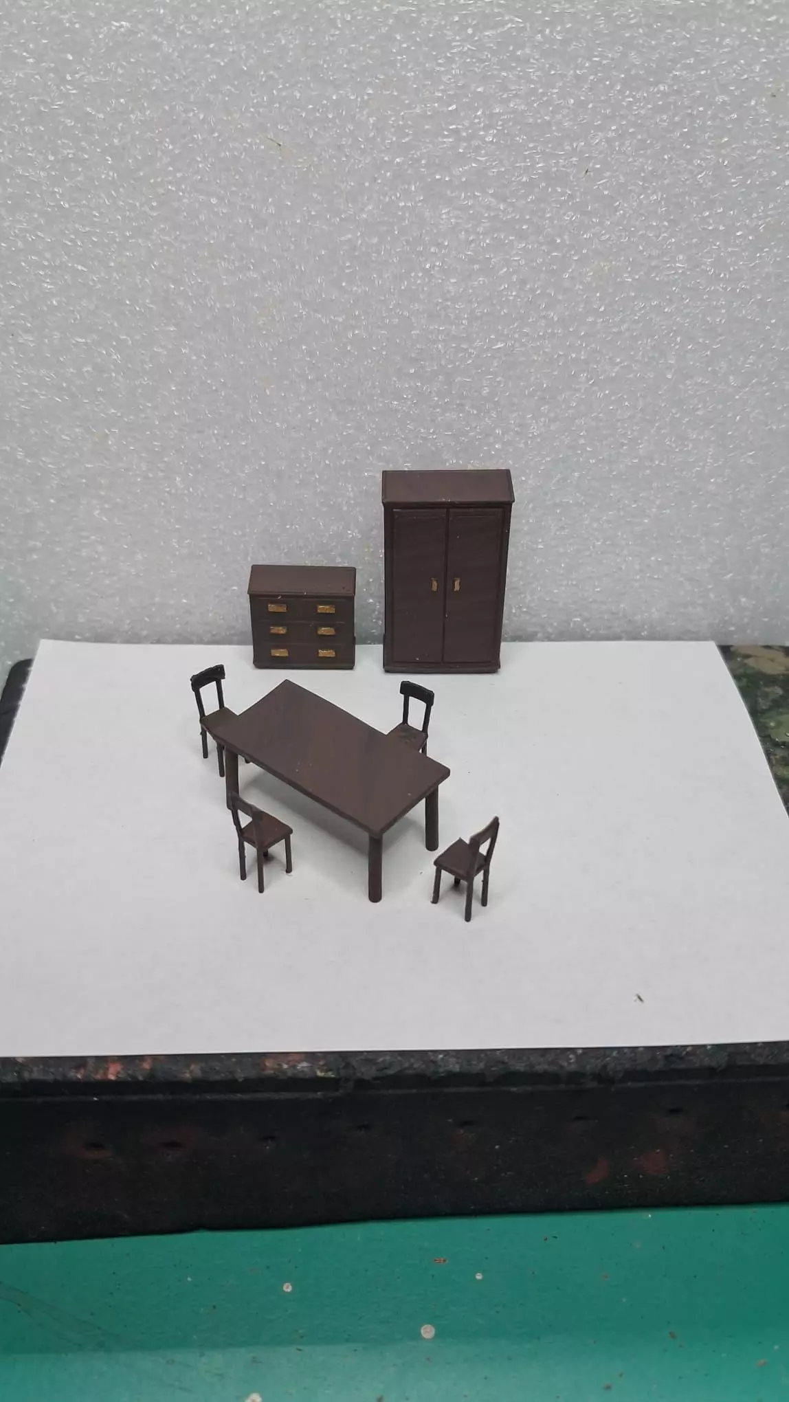 Vintage Furniture Set 1-72 Scale for Models and Dioramas 3D print model_11
