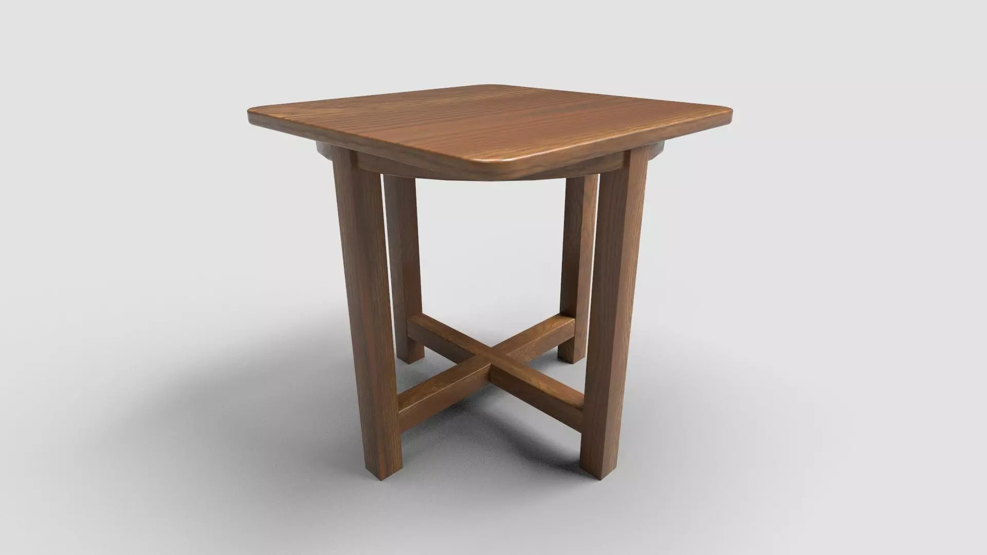 Square Table CG20 3D model_0