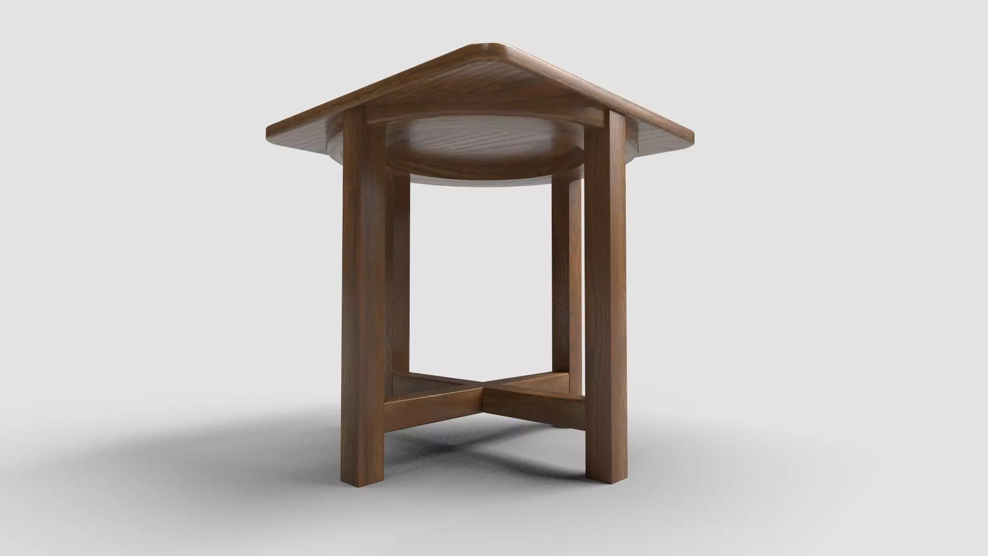 Square Table CG20 3D model_2