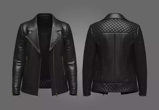 Womens Leather Jacket