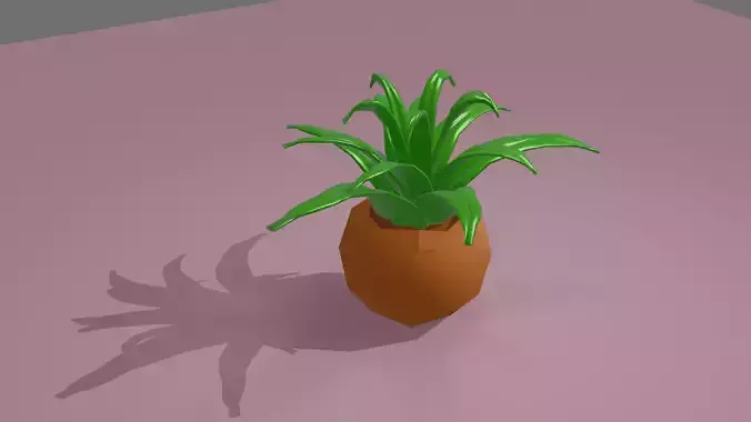 Plant Pot 3D Model