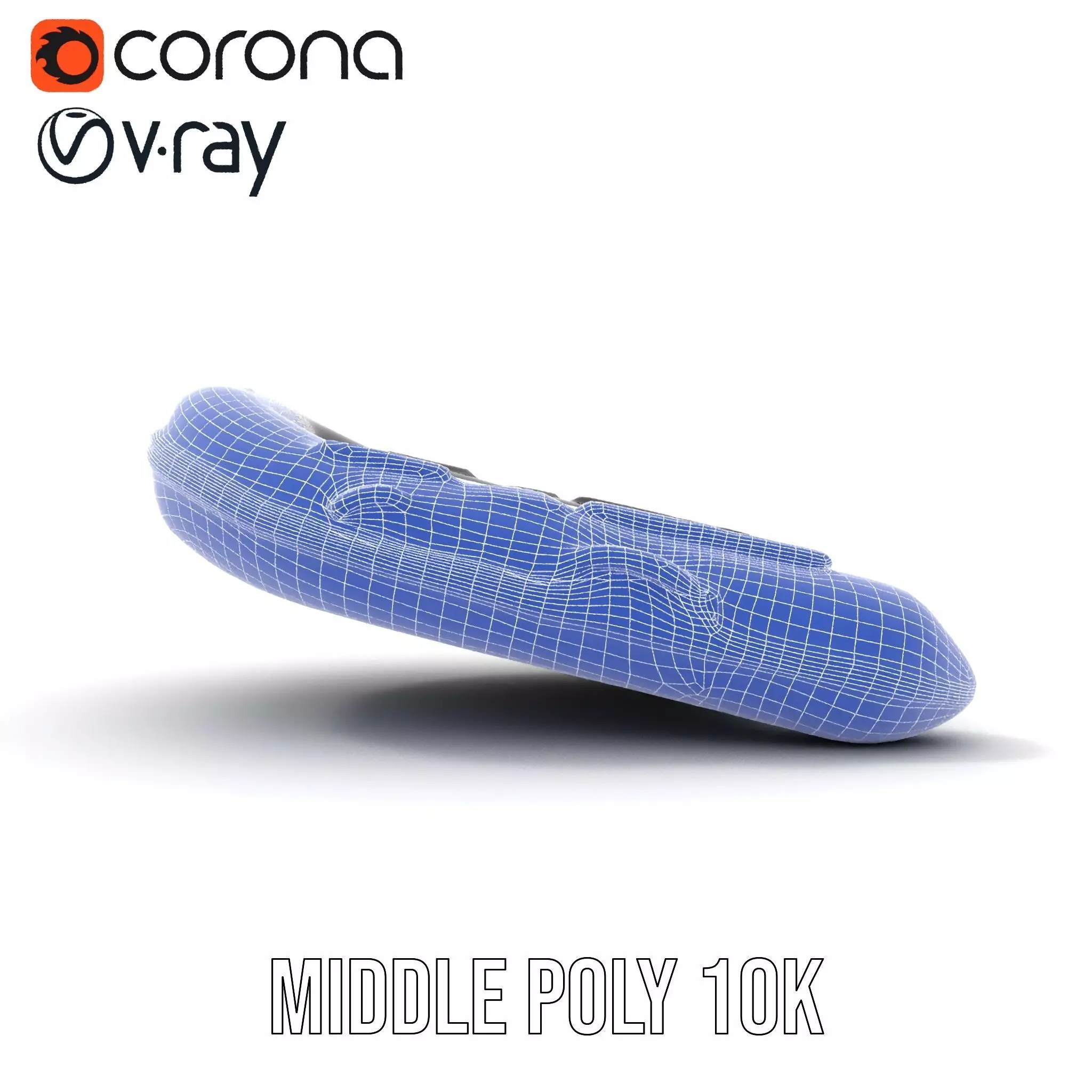 Black Inflatable Raft model pack Low-poly 3D model_29