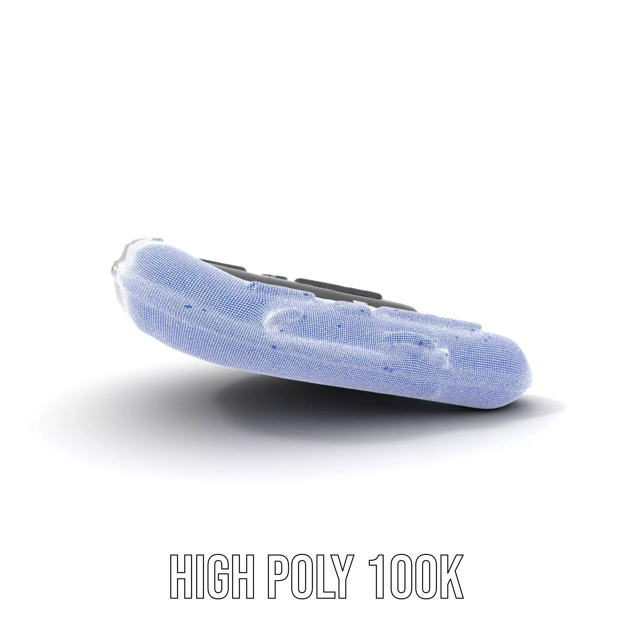 Black Inflatable Raft model pack Low-poly 3D model_4