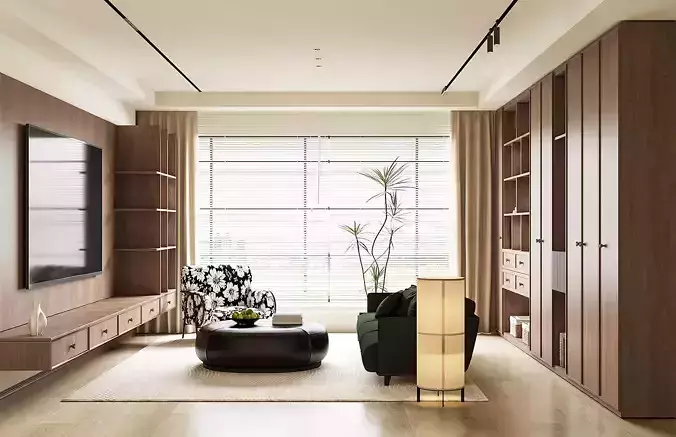 Modern Natural Living Room 108