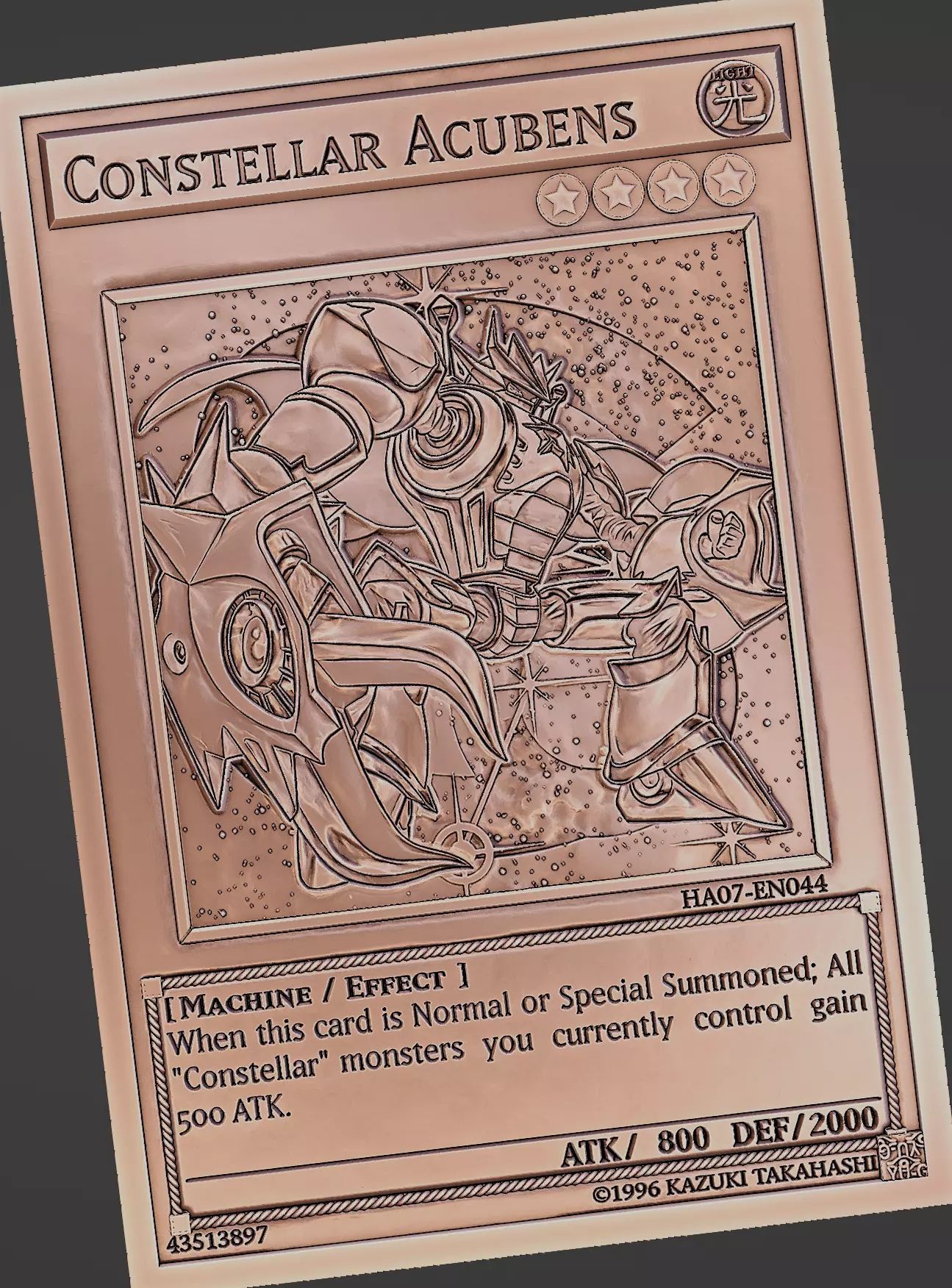 Constellar Acubens - yu-gi-oh Free 3D print model