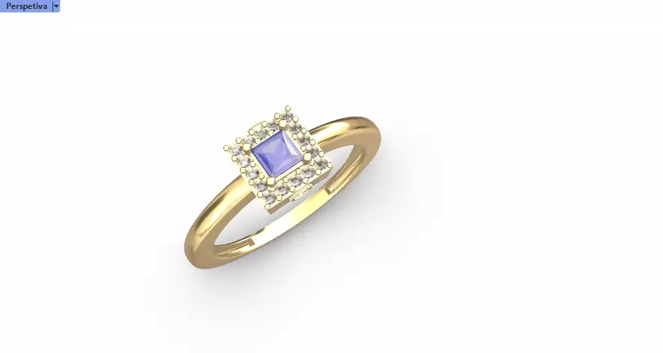 Anel formatura com simbolo Engenharia  3D print model_0