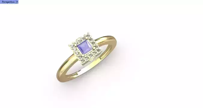 Anel formatura com simbolo Engenharia 