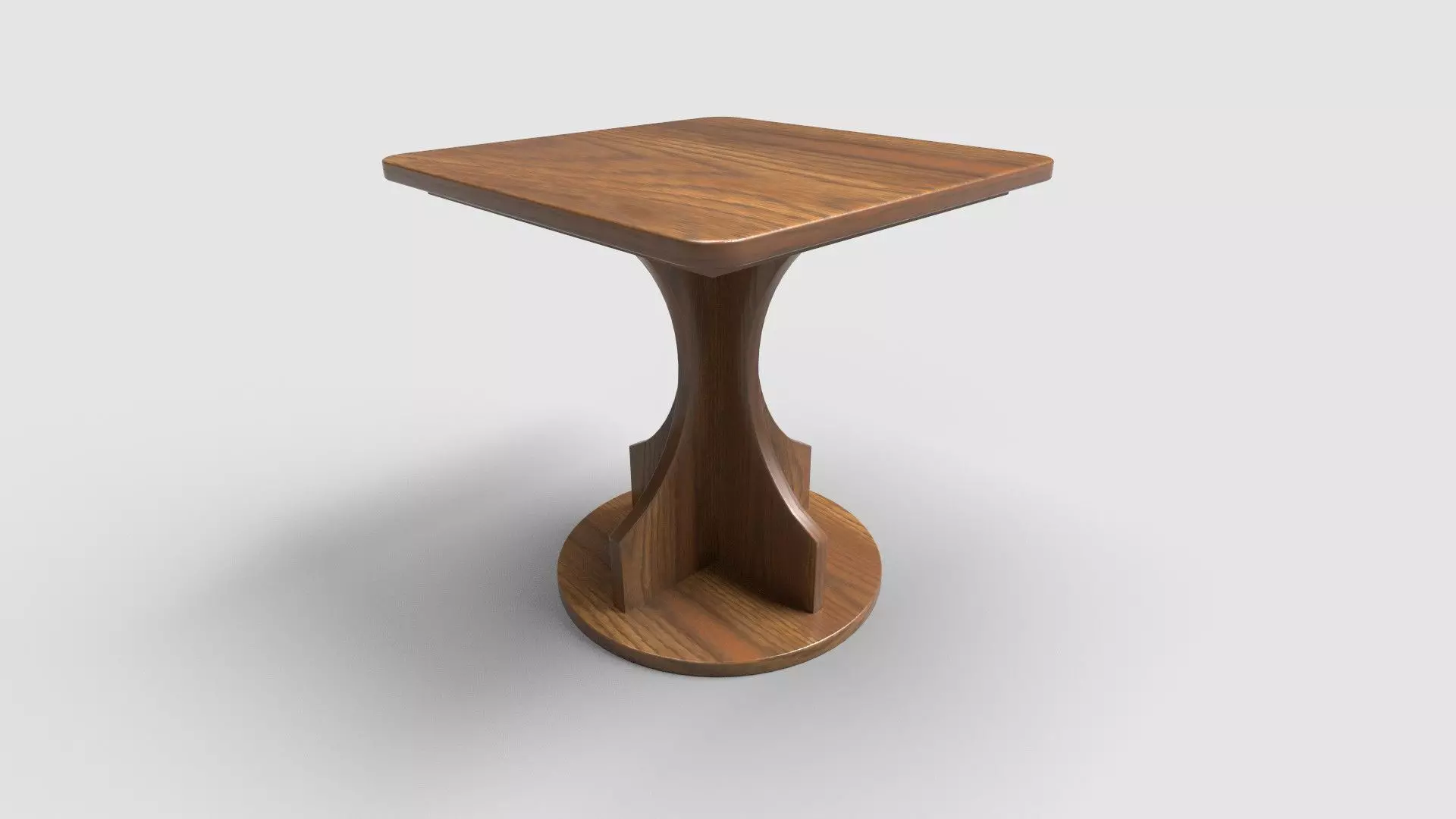 Square Table CG25 3D model_0