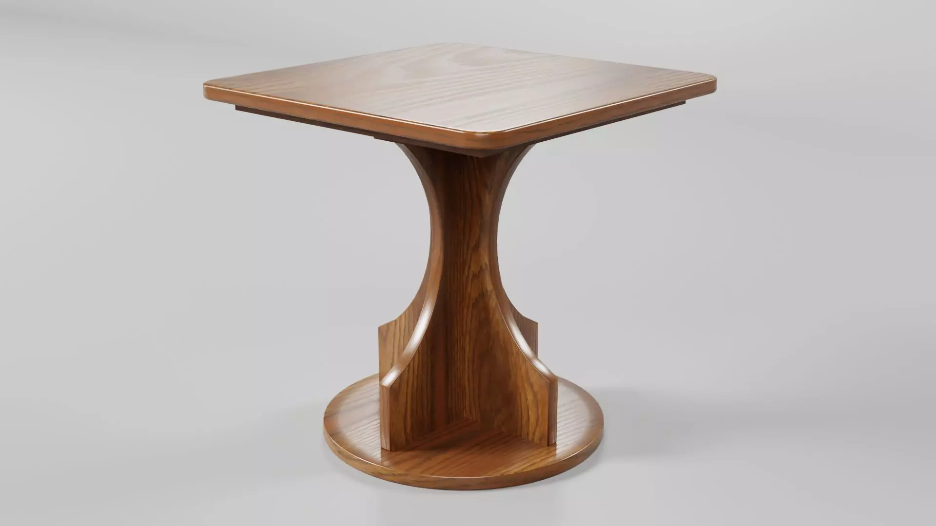 Square Table CG25 3D model_3