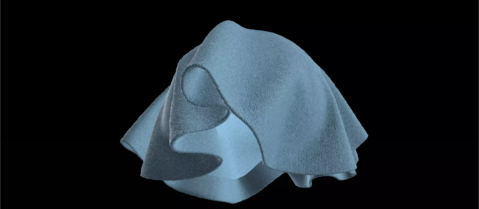 Jeans fabric texture with details Texture_2