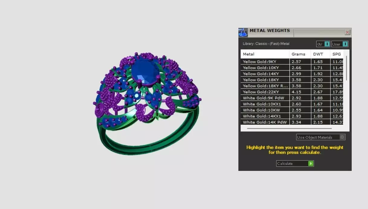 Rings 3D print model_4
