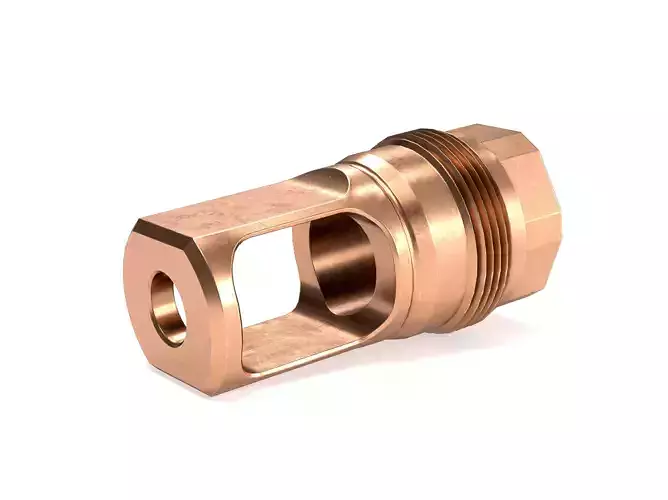 FPM M80 Muzzle Brake Heat Treat for 223 and 308