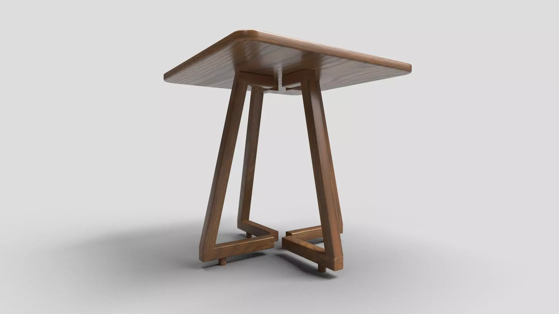 Square Table CG29 3D model_2