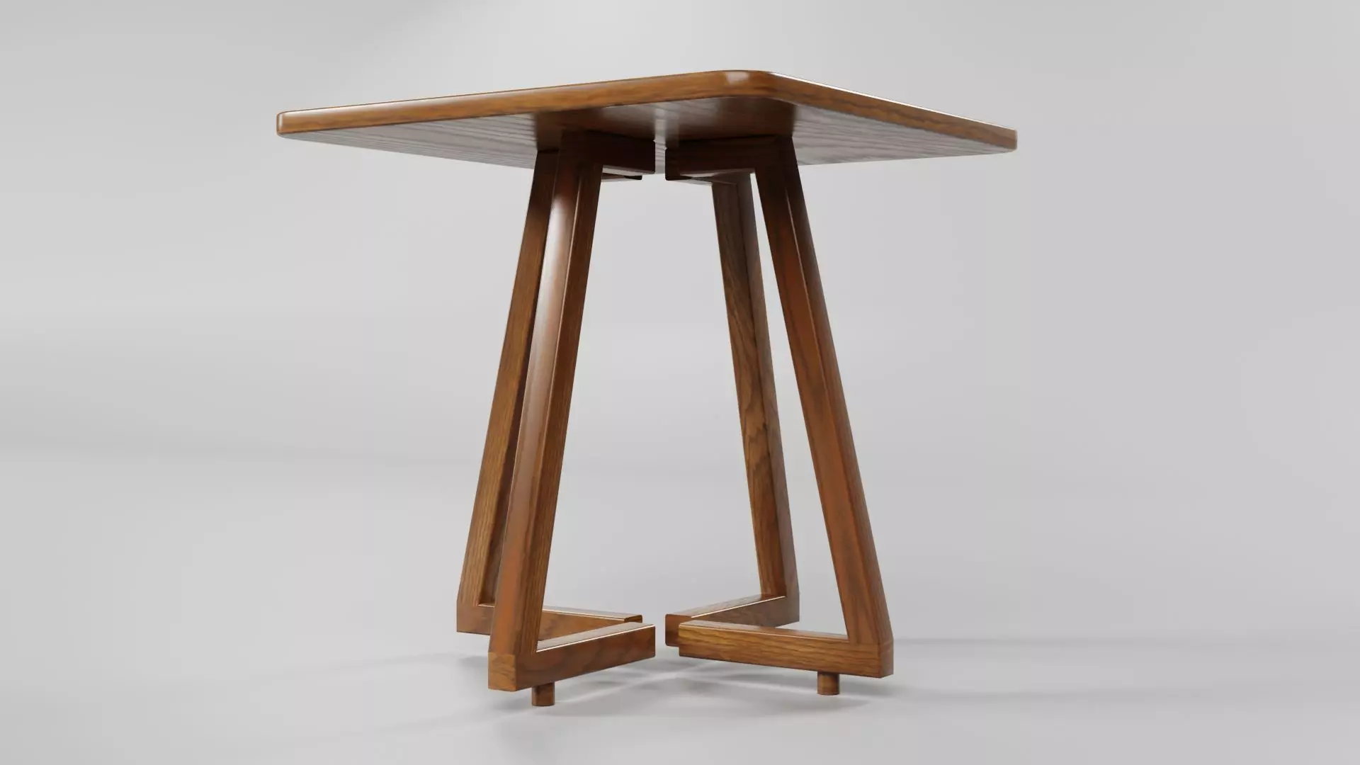 Square Table CG29 3D model_4