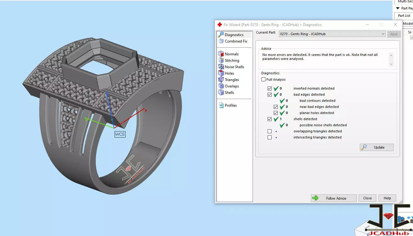 0270 - Gents Ring - JCADHub 3D print model_12