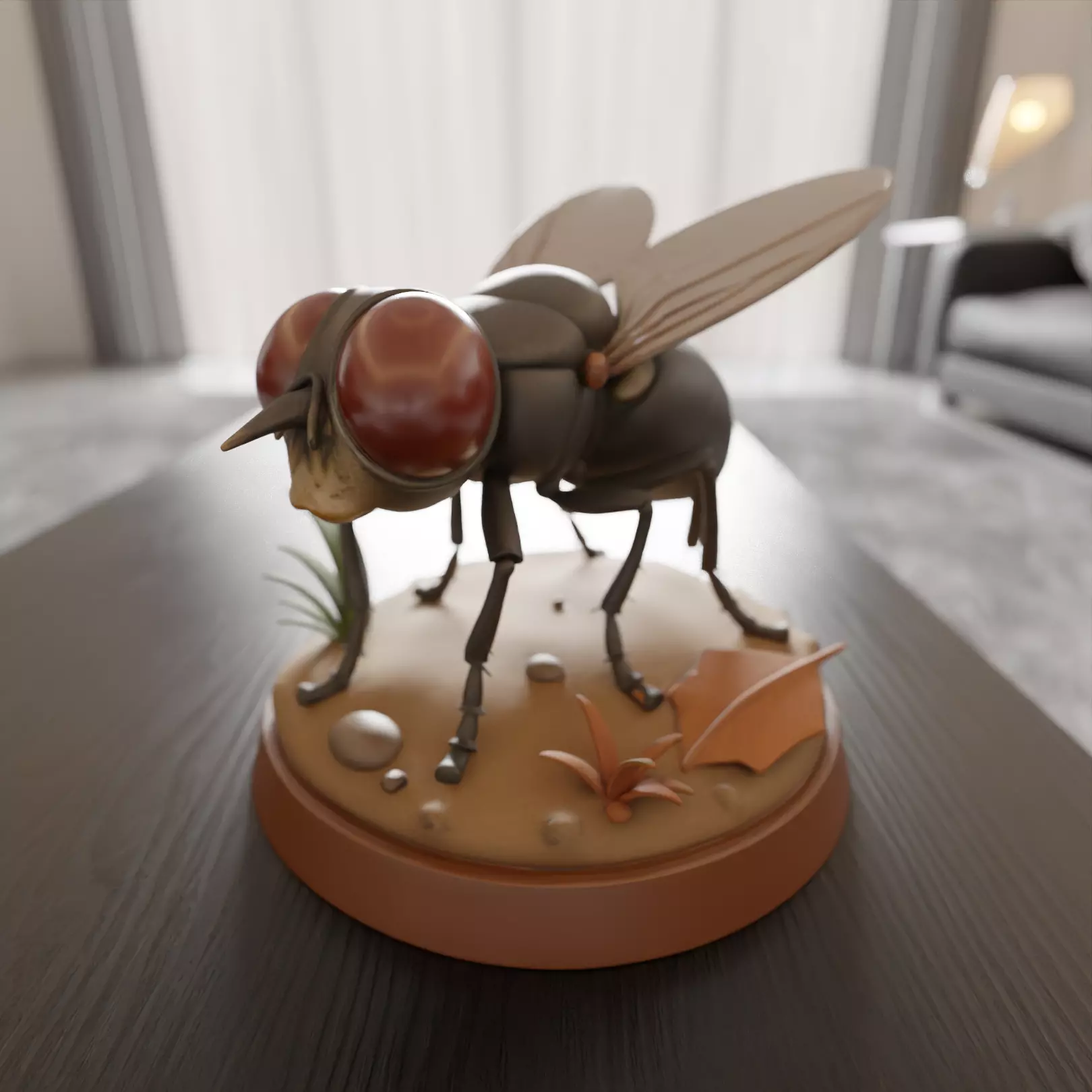 red eye flies 3D print model_0