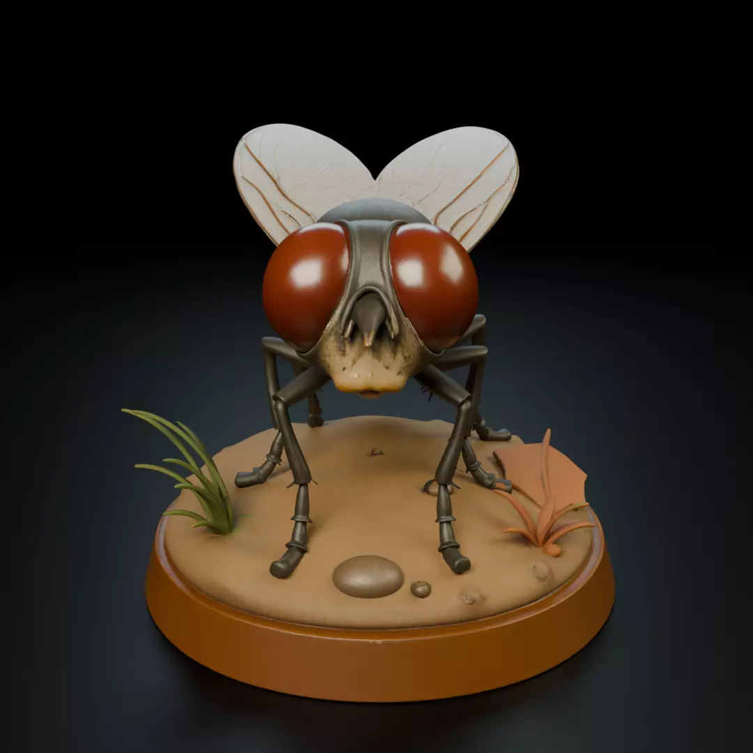 red eye flies 3D print model_15