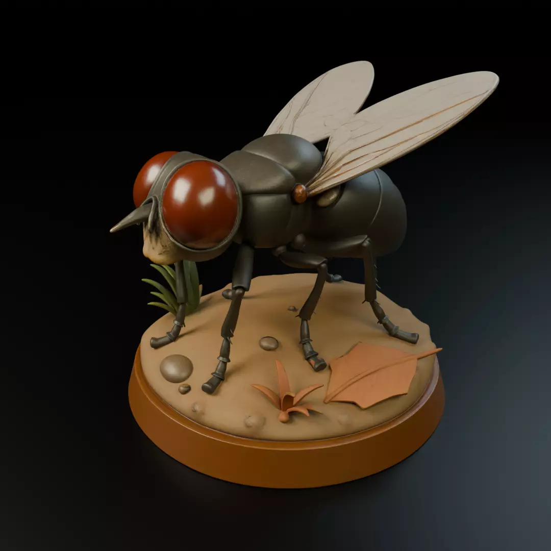 red eye flies 3D print model_9
