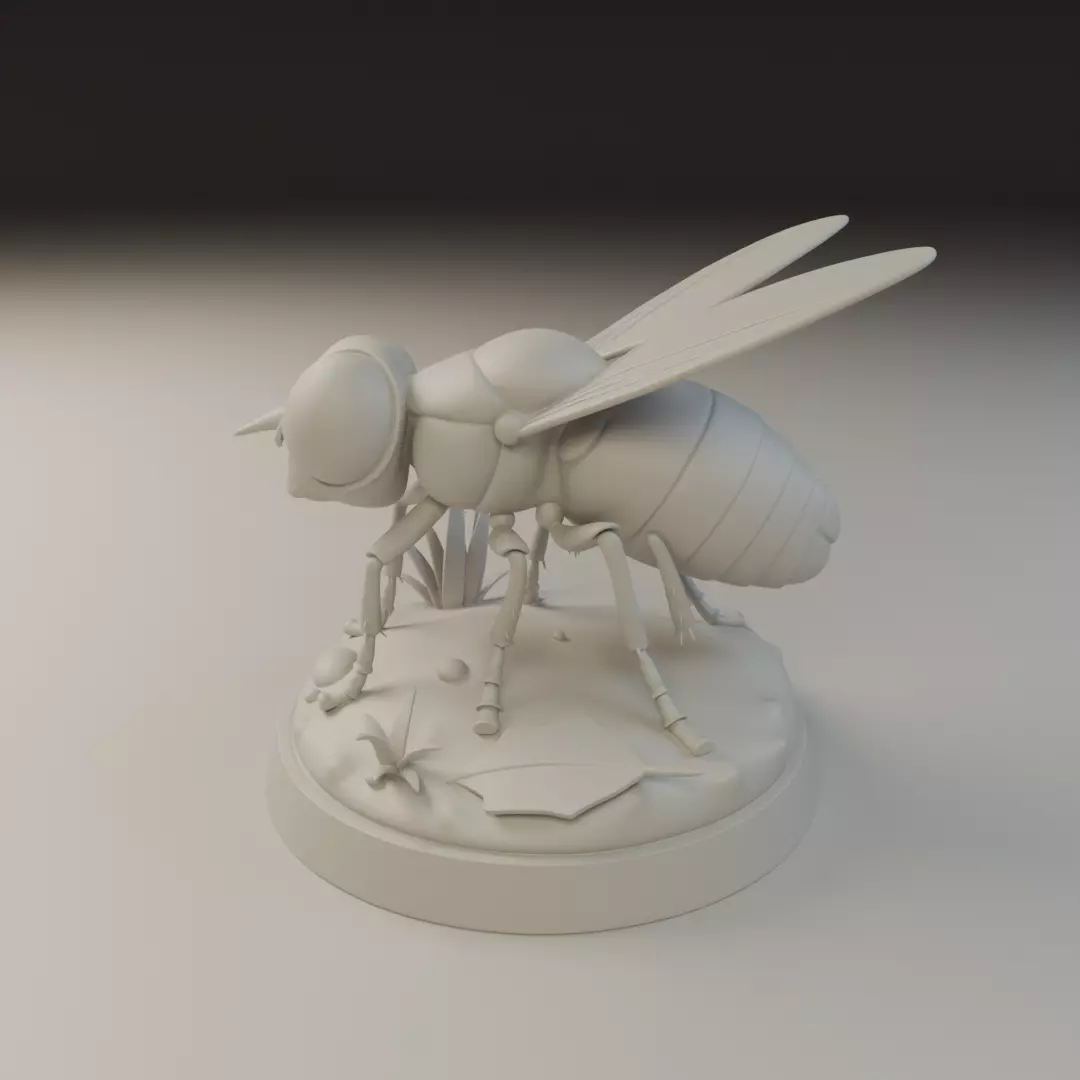 red eye flies 3D print model_4