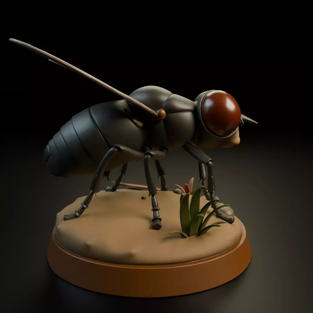 red eye flies 3D print model_1