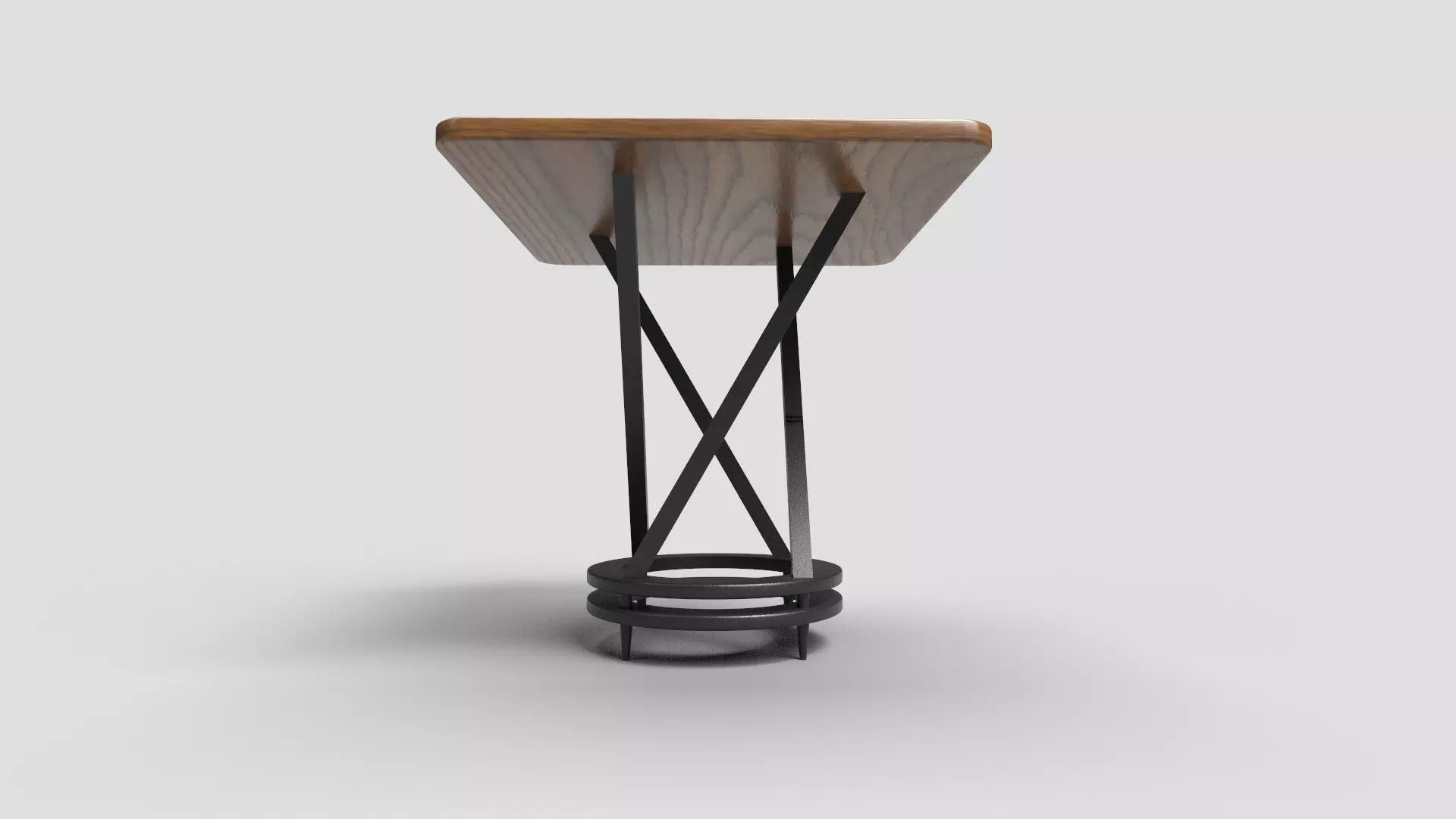 Square Table CG33 3D model_2