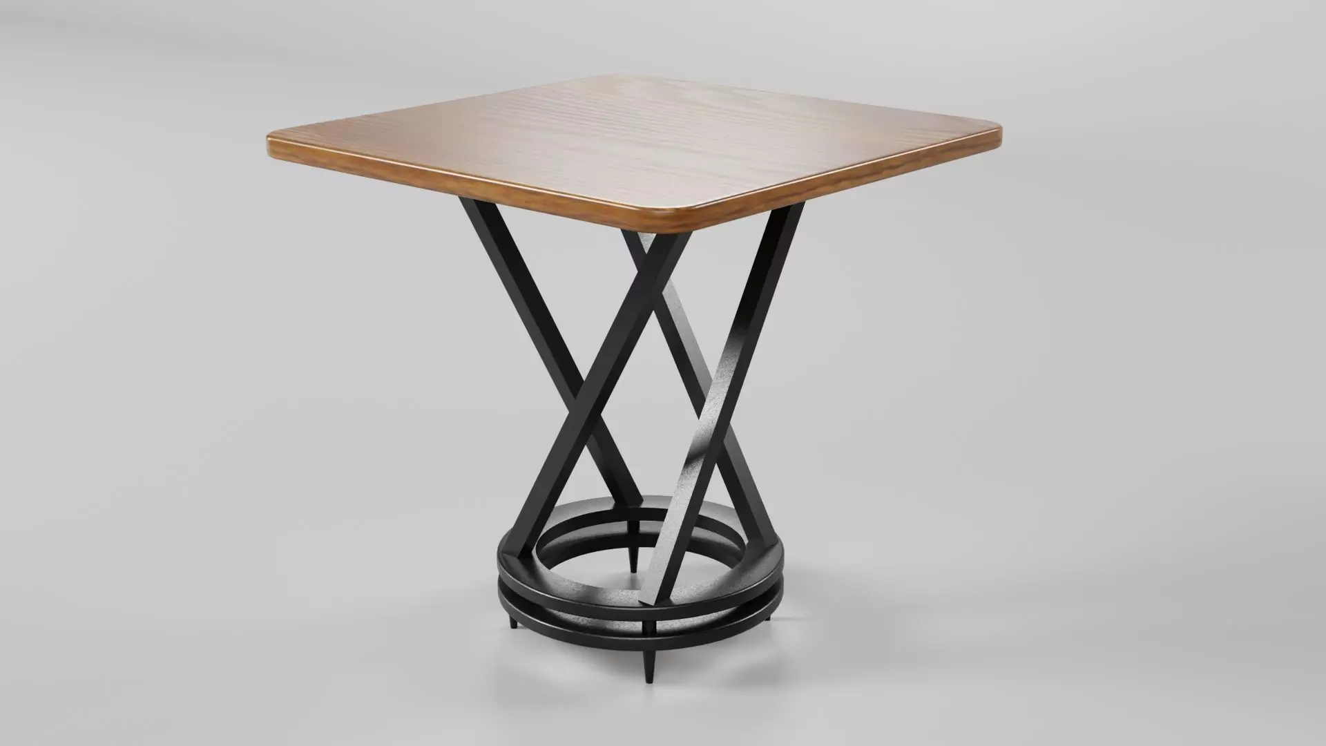 Square Table CG33 3D model_3