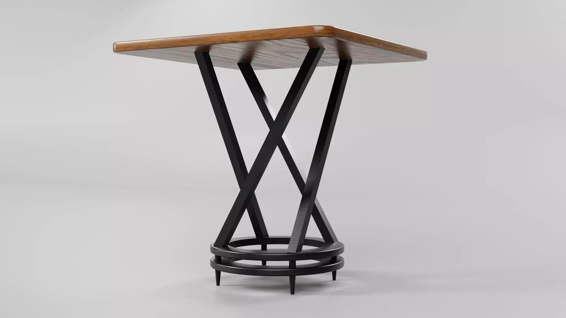 Square Table CG33 3D model_4