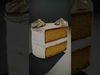 Vanilla Cake Slice model pack Low-poly 3D model_2