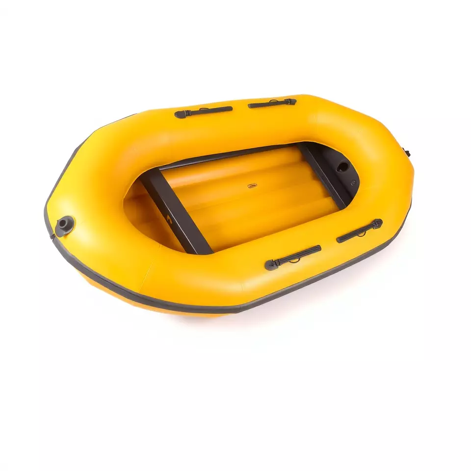 Vibrant Yellow Raft model pack Low-poly 3D model_3