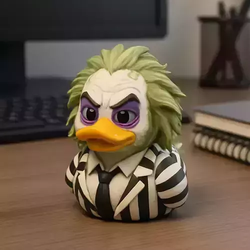 Rubber Duck - Beetlejuice - Halloween model - 3D print