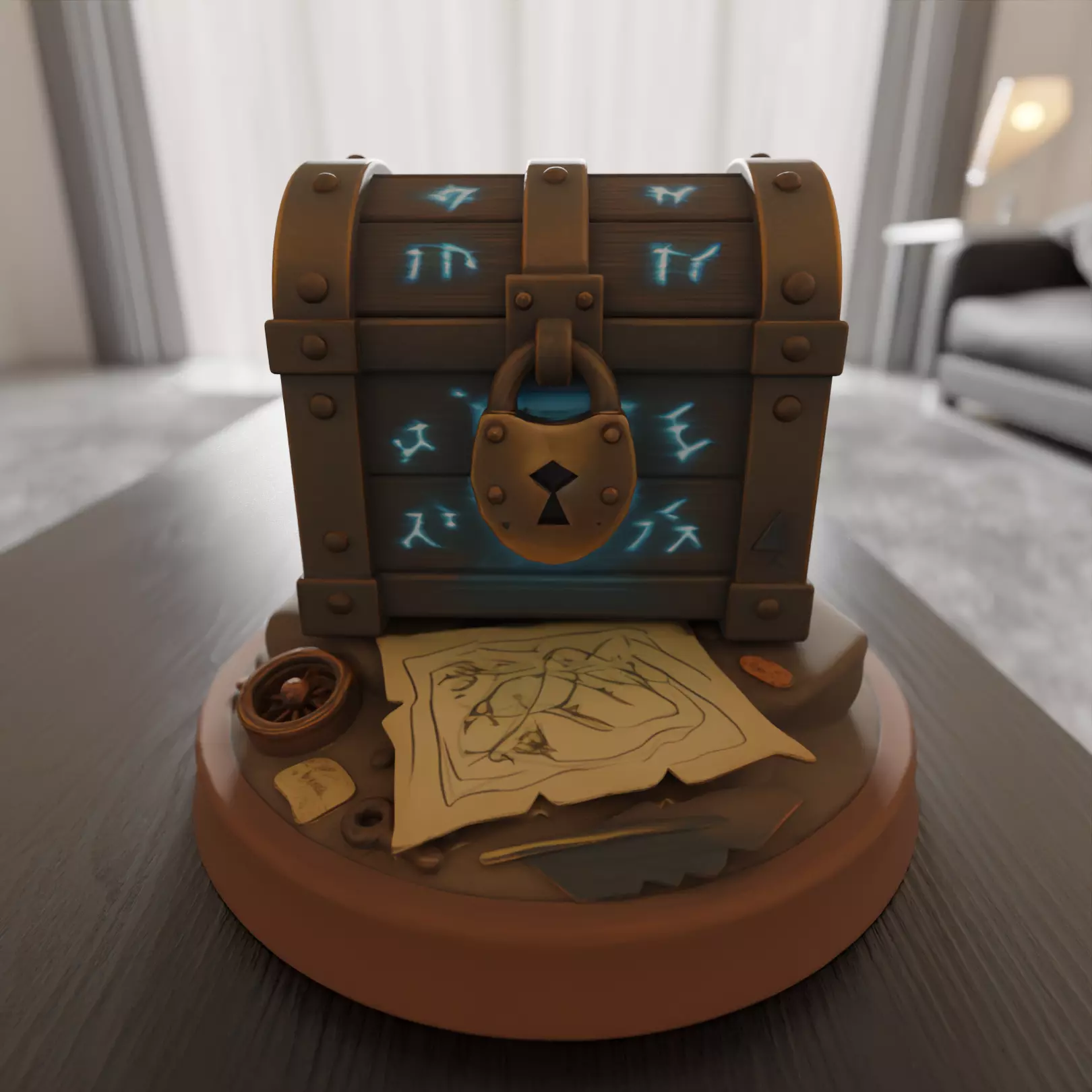 trunk 3D print model_0