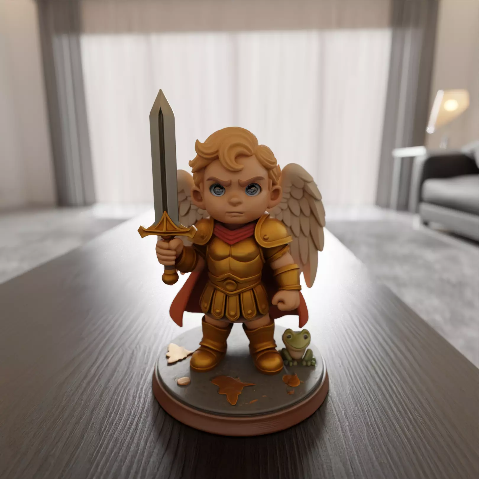 warrior angel 3D print model_0