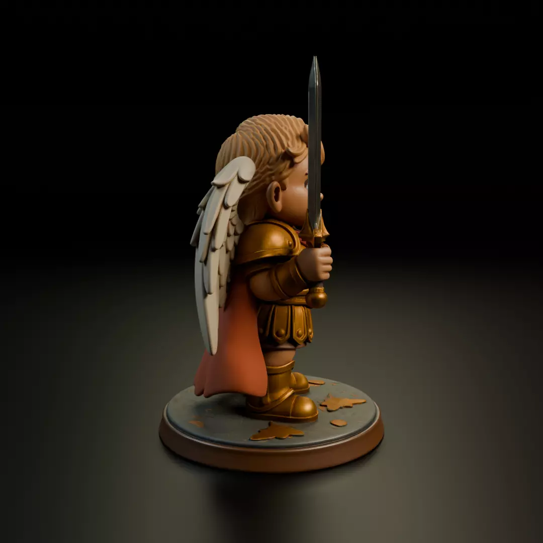 warrior angel 3D print model_1