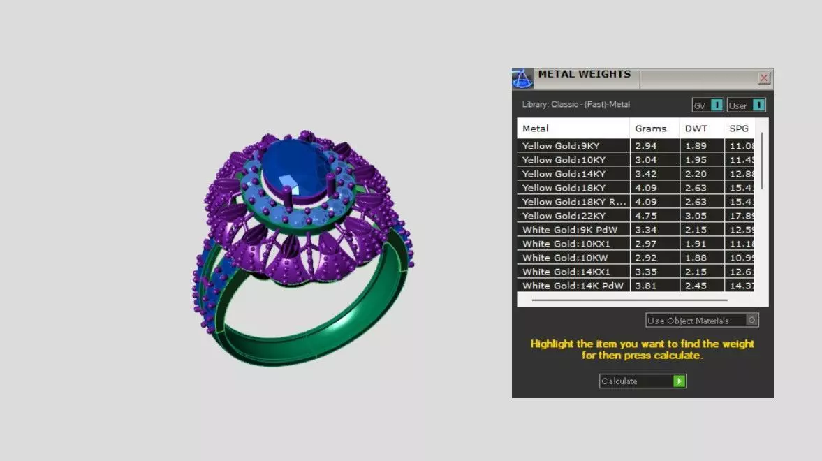 Rings 3D print model_4