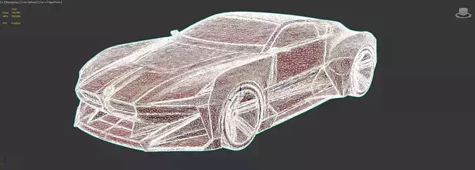 AI-Generated Concept Car - model 5 3D model 6
