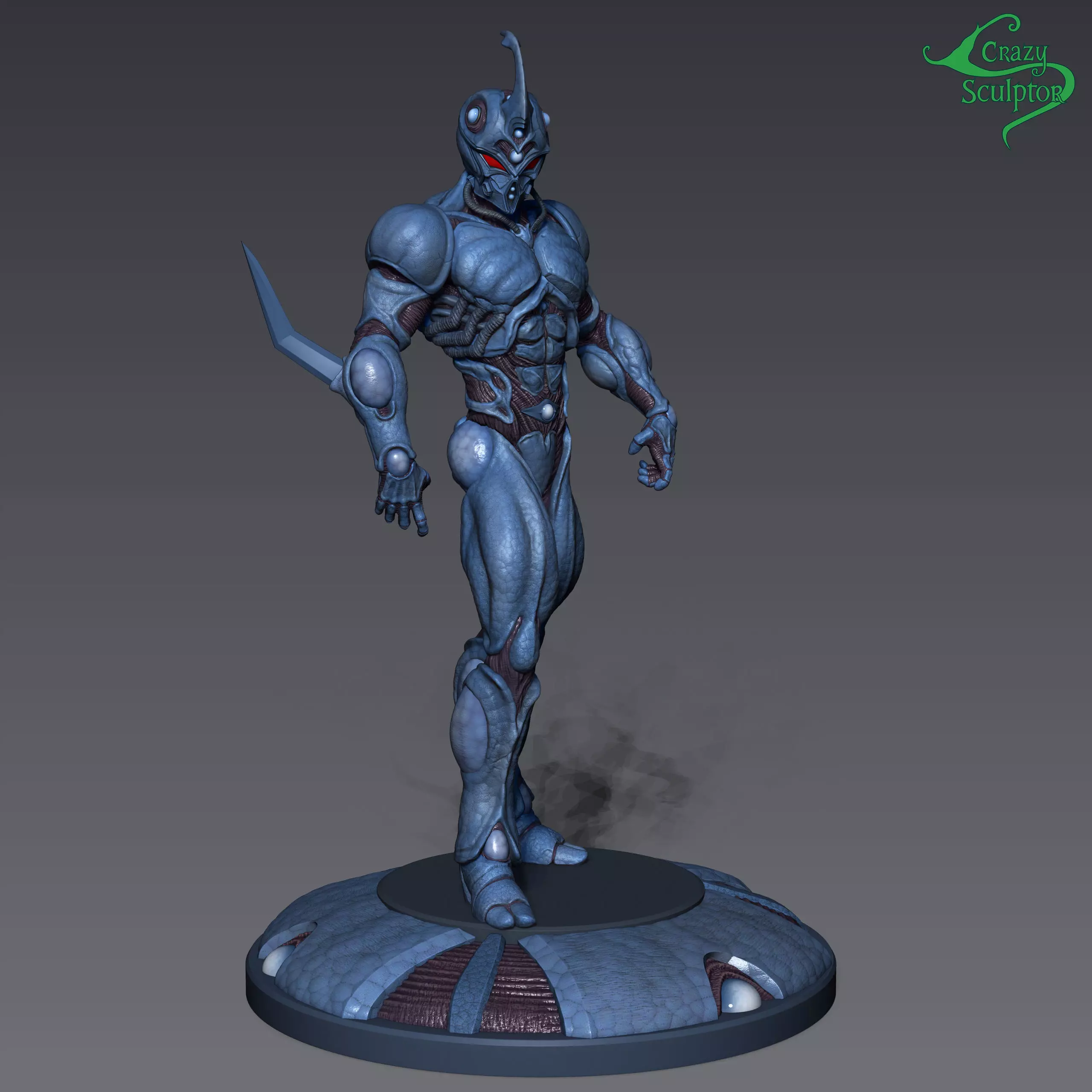 Guyver 3D print model_9