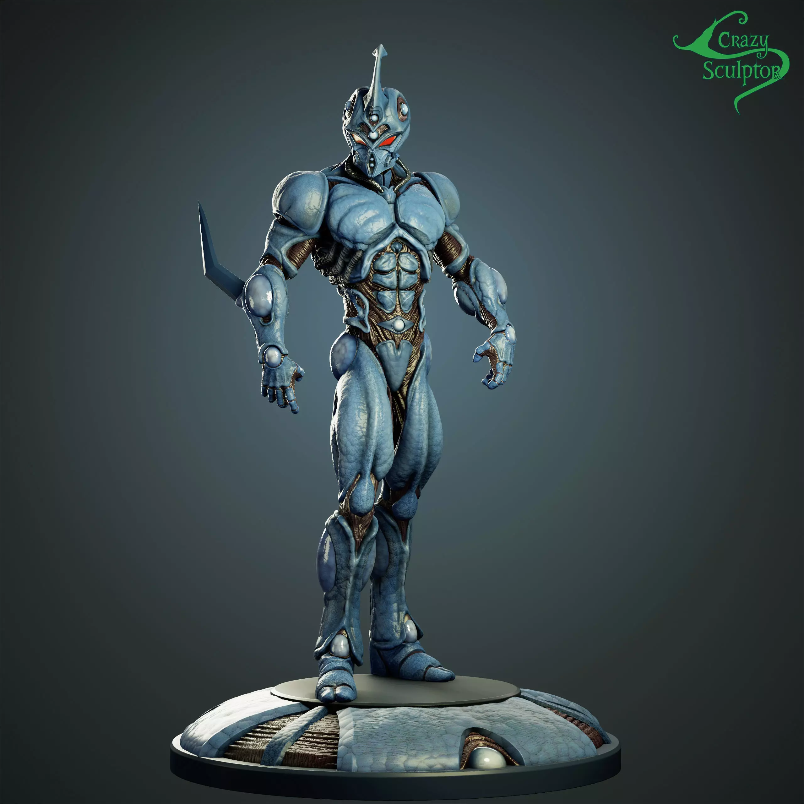 Guyver 3D print model_0