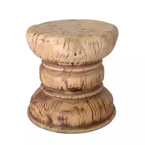Indian Ukhali Tribal End Table