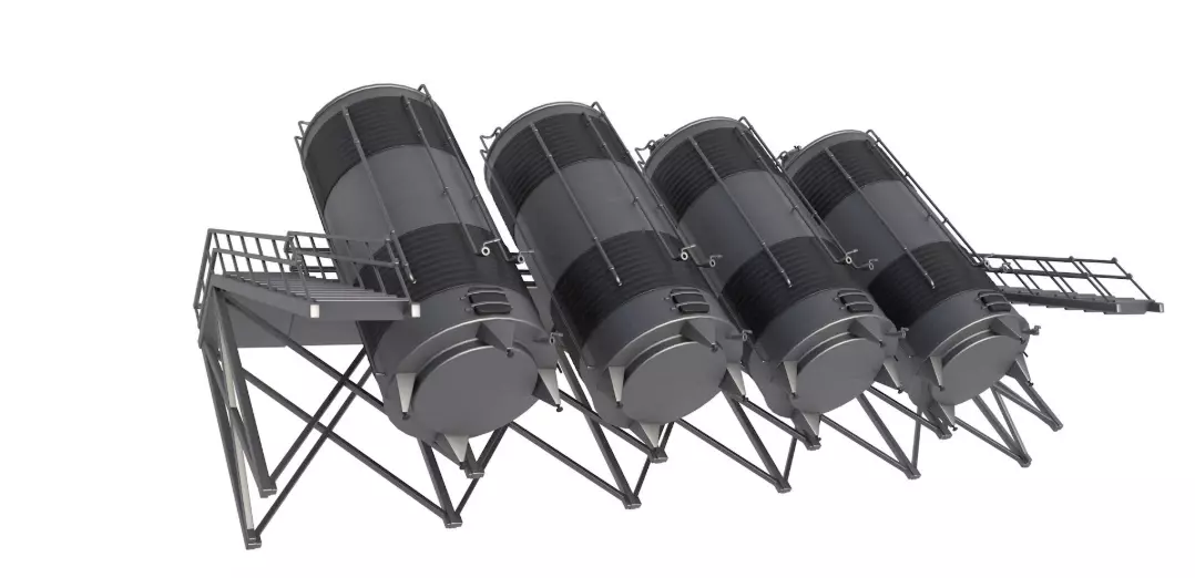 Steel Tanks Collection 3D model_5