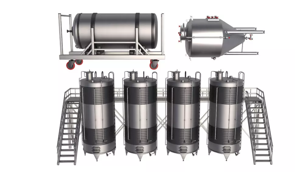 Steel Tanks Collection 3D model_0