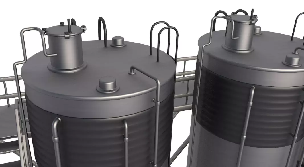 Steel Tanks Collection 3D model_3