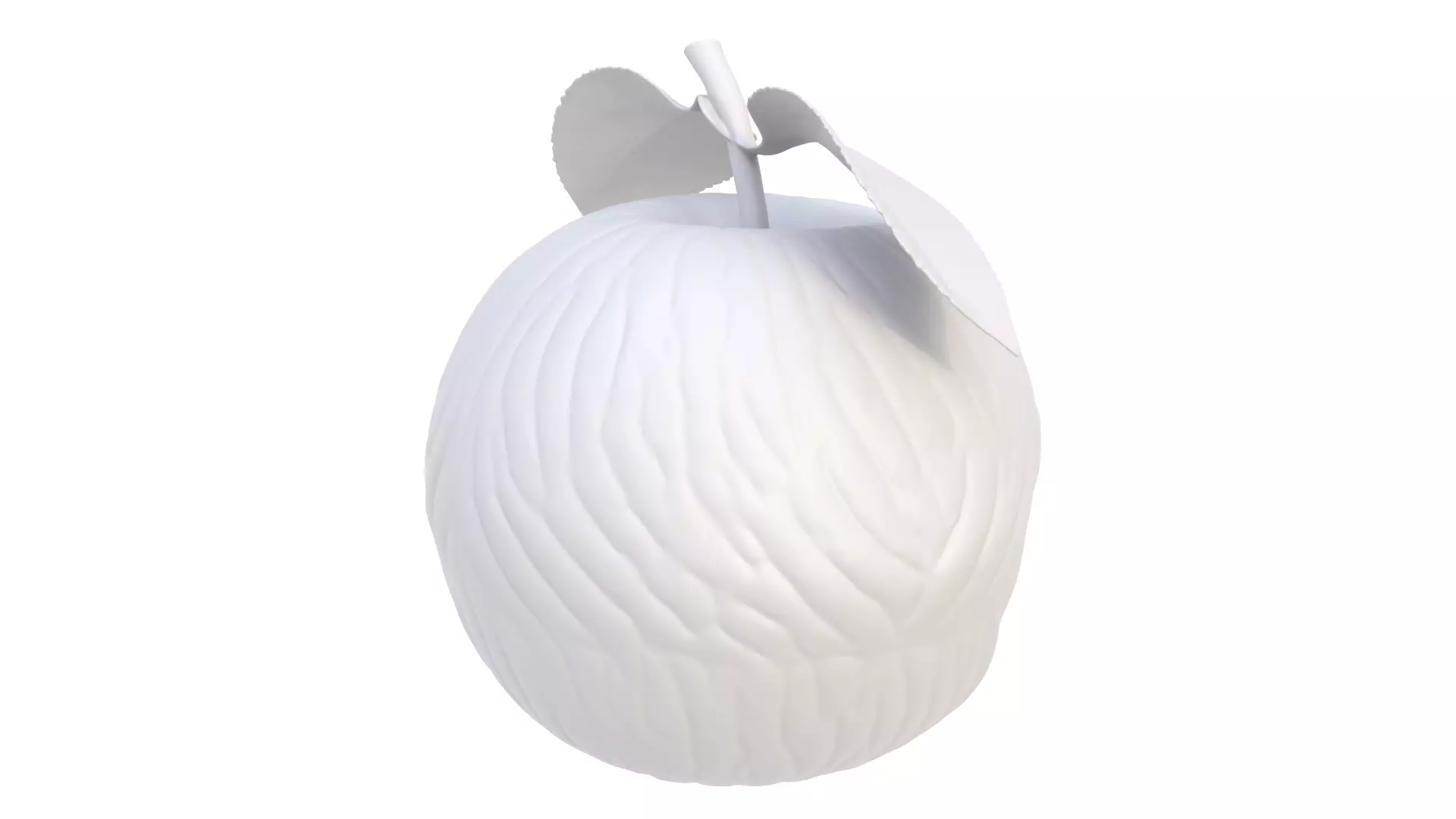 Halloween apple 03 3D model_5