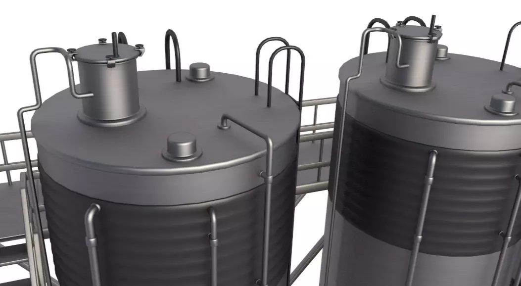 Steel Wine Tanks 3D model_4