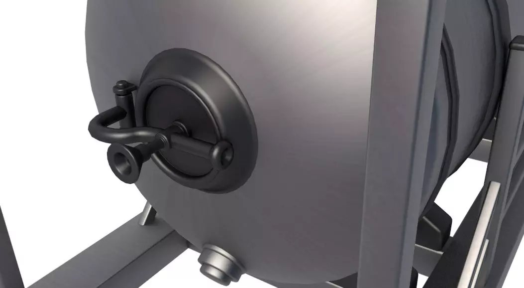 Beer Storage Tank 3D model_2