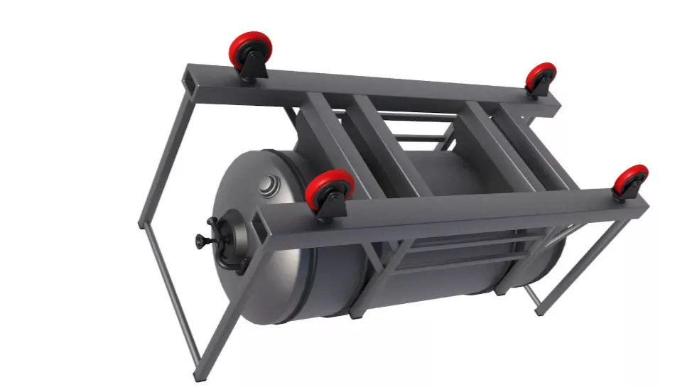 Beer Storage Tank 3D model_4